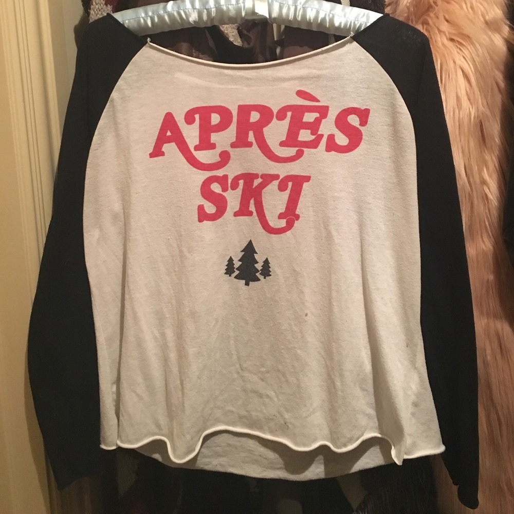 Après ski long sleeve lounge shirt