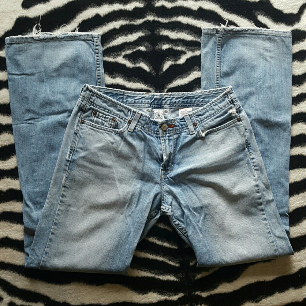 Lucky Brand Distressed Dungarees Jeans