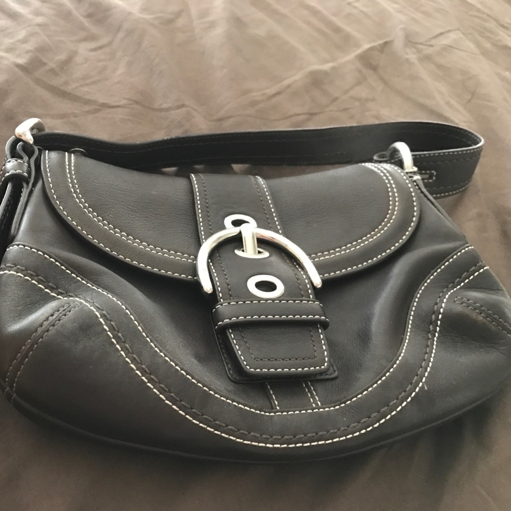 Soho chocolate leather brown Coach bag