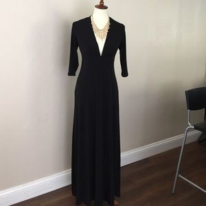 Gorgeous floor length jersey maxi dress