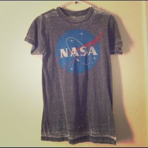 Distressed NASA t shirt