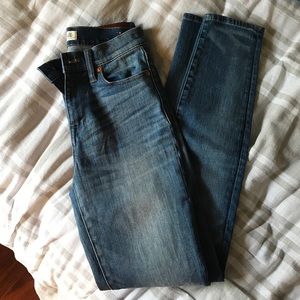 Madewell high riser skinny size 25