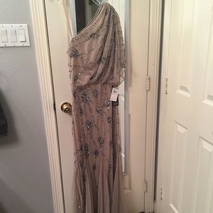 Adrianna Papell one should long dress size 4 NWT