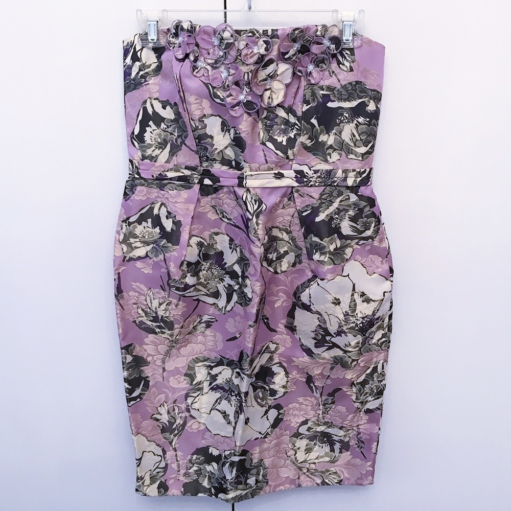 NWOT Lavender Label Vera Wang Lilac Party Dress