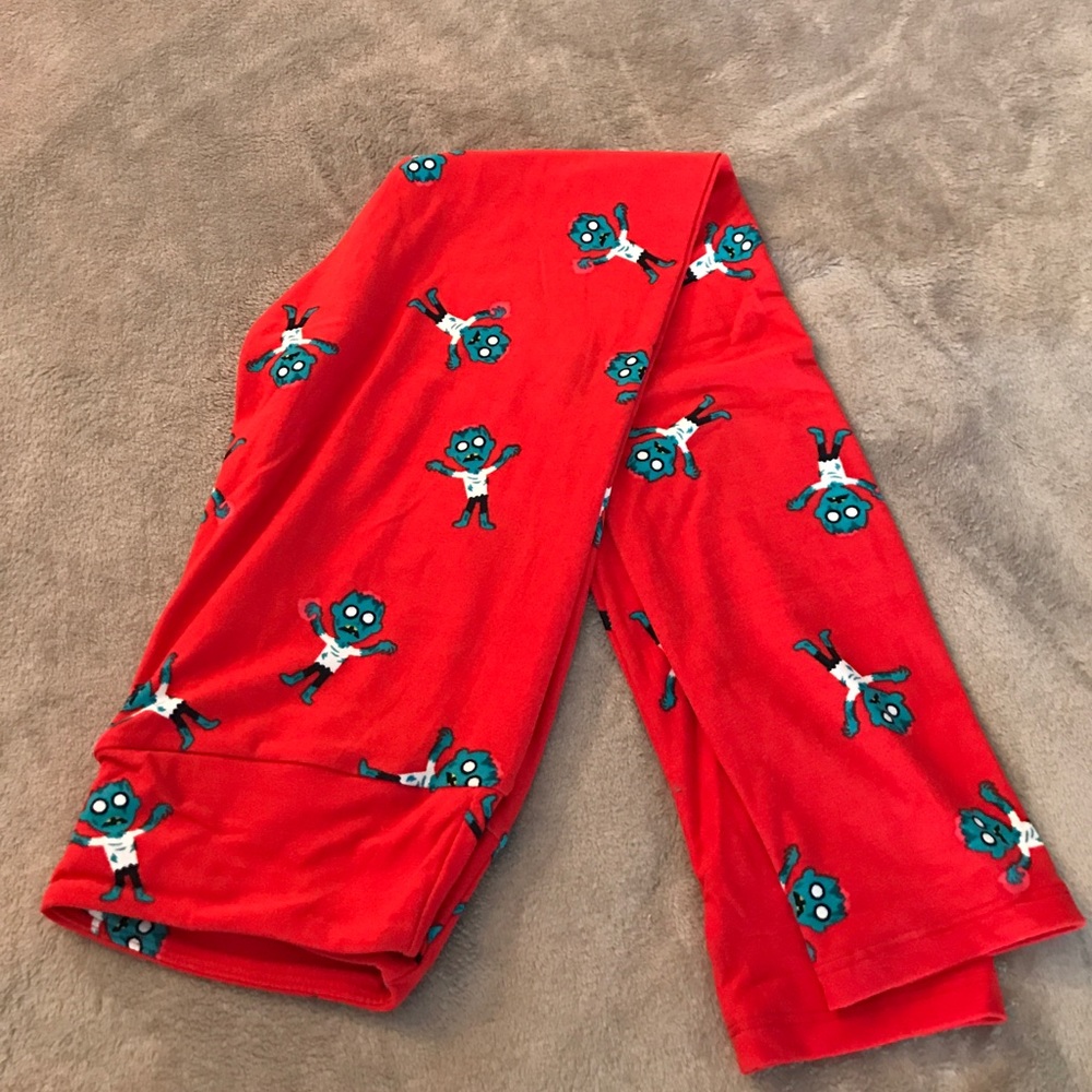 LulaRoe Halloween Ref Zombie Leggings