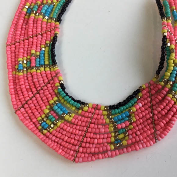 Sale 🦄boho Aldo beaded necklace nwt. - Picture 2 of 4