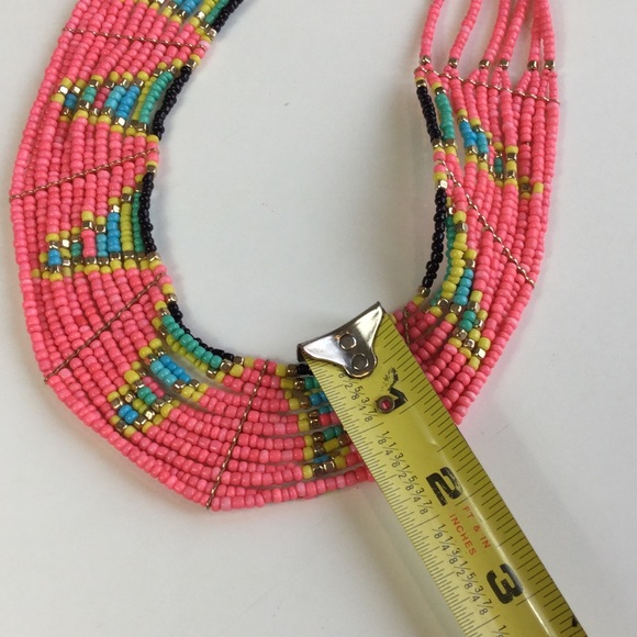 Sale 🦄boho Aldo beaded necklace nwt. - Picture 4 of 4