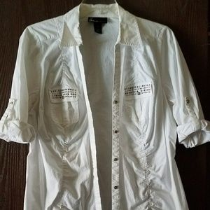 White Lane Bryant blouse