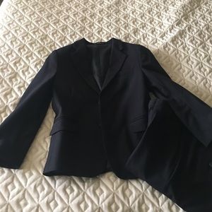 Calvin Klein boys black suit