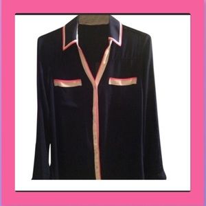 🌟🌟Portofiino Express Navy with Pink Blouse.        B3