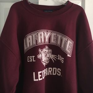 Vintage Lafayette college oversized sweatshirt