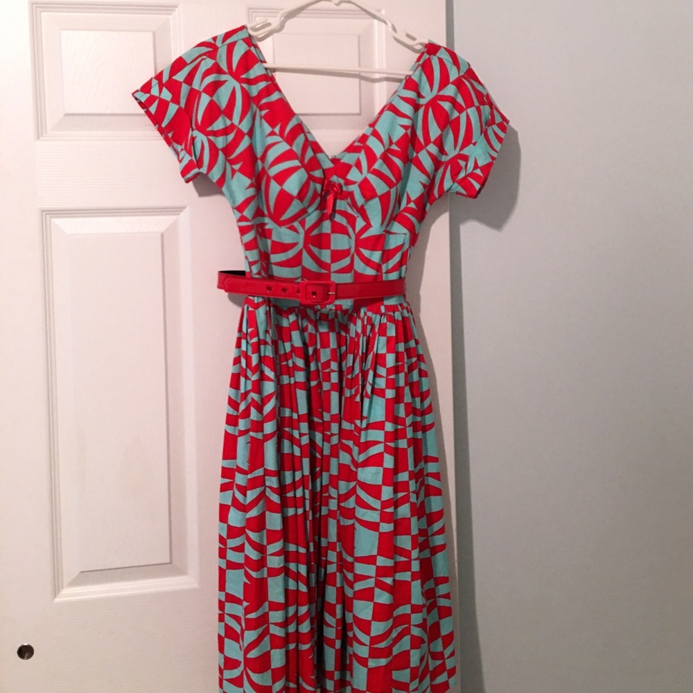 Retro style sock hop dress