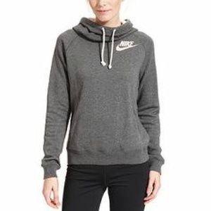 Gray Nike sweatshirt
