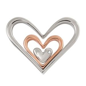 Origami Owl nesting hearts