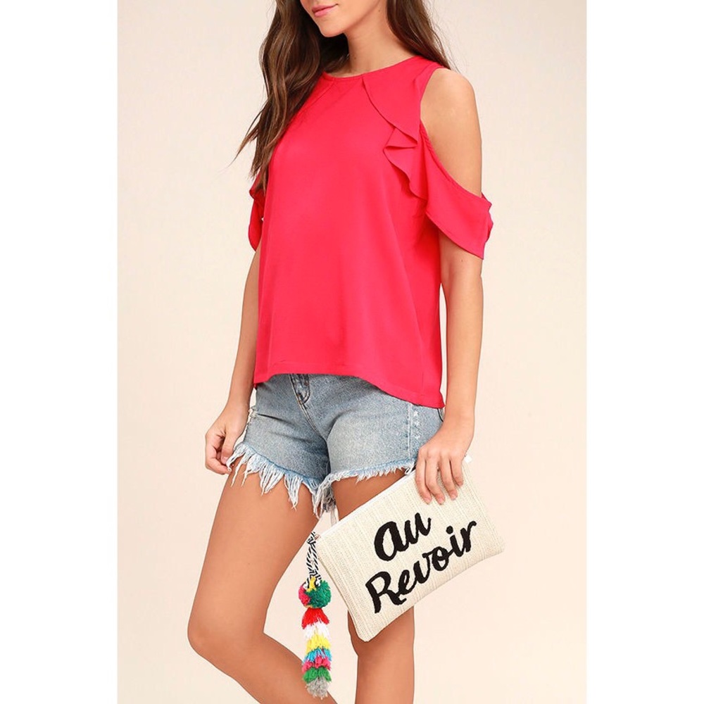 LAST ONE St. Tropez Clutch - Melie Bianco - Picture 6 of 7