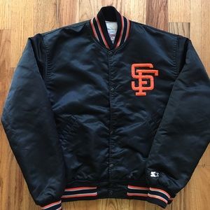 Vintage SF Giants Starter Satin Jacket