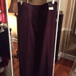 Women's plus size long straight skirt
