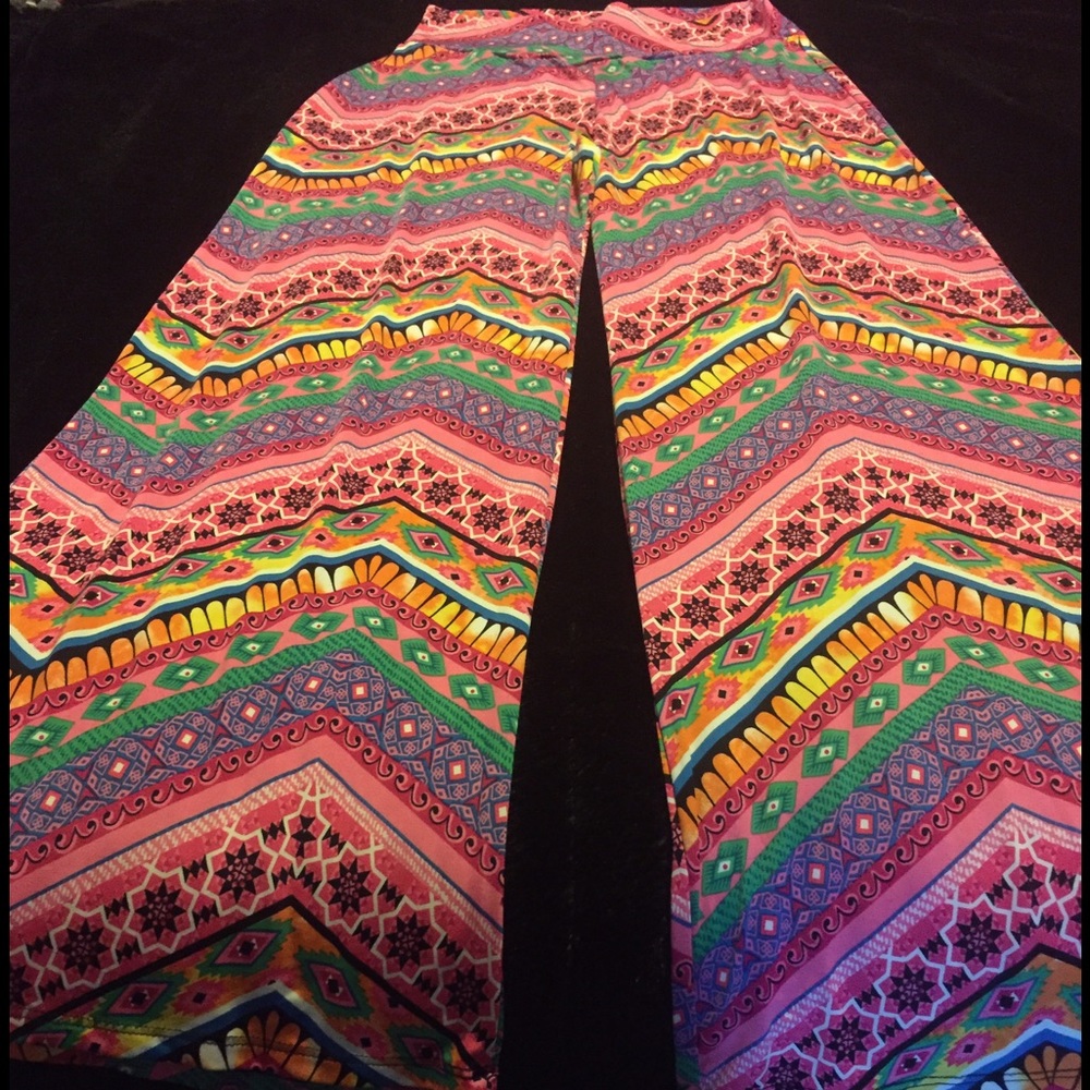 Women's Printed Wide legged Palazzo Pants 🌺Lg