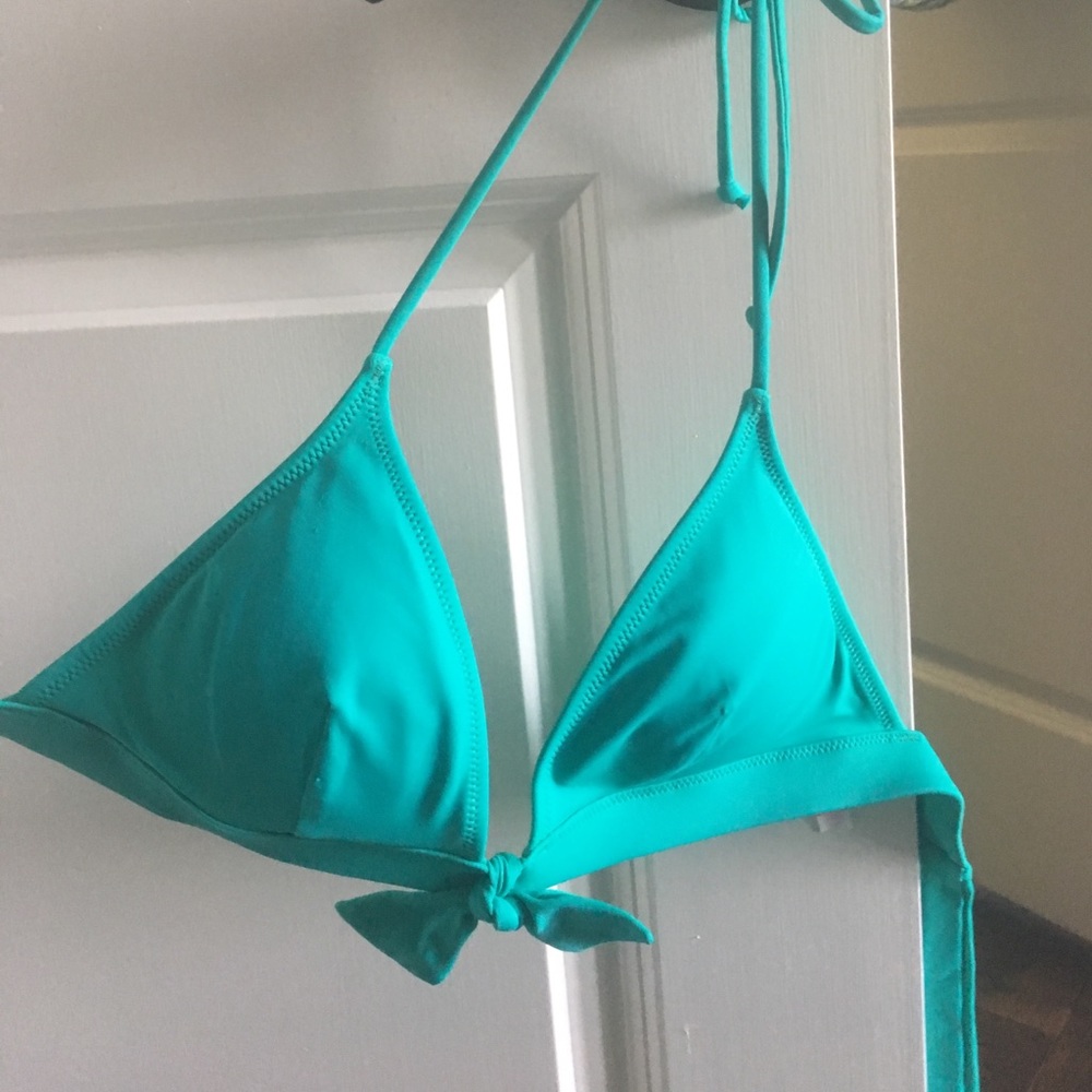 VS teal bathing suit top