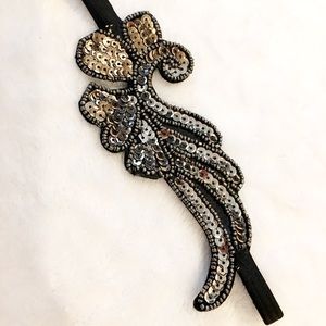 Gatsby-Style Sequined Head Band