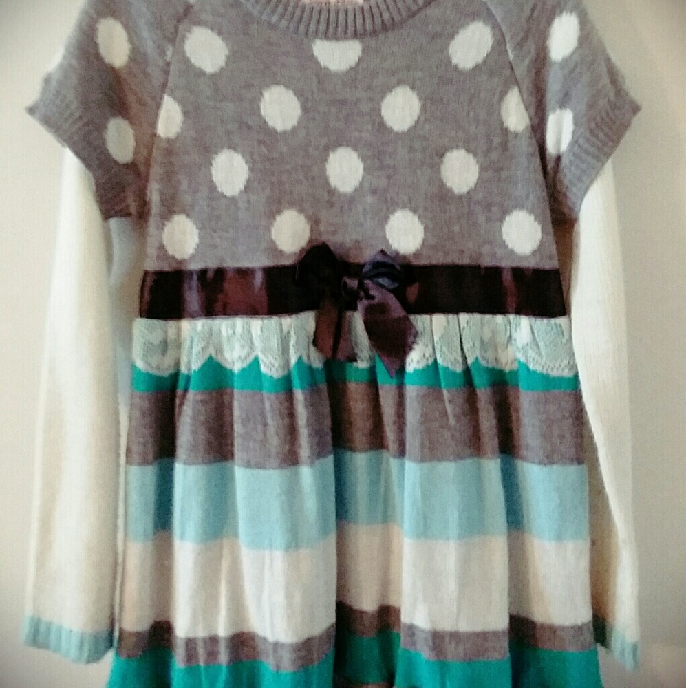 Girls sweater dress