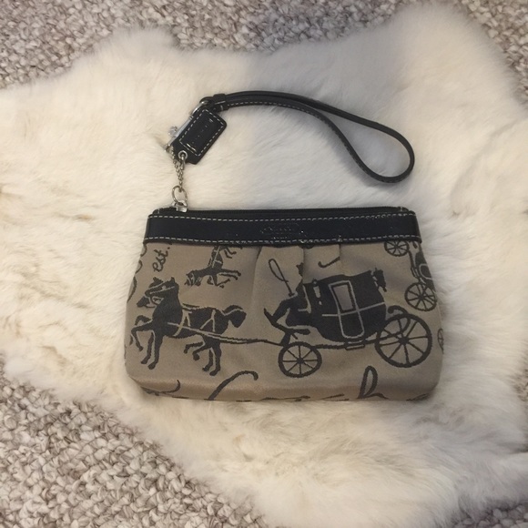 Small Coach Wristlet - Picture 1 of 7