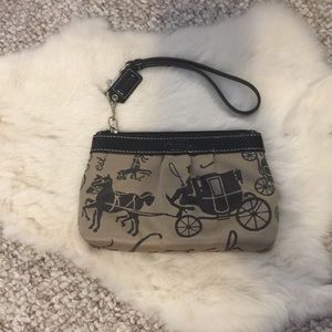 Small Coach Wristlet