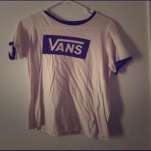 Vans crop top