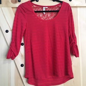 Red tunic