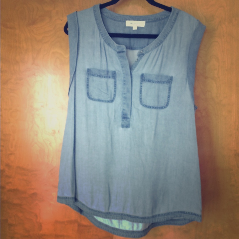 Denim top