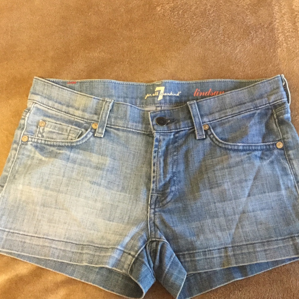 Seven 7 For All Mankind Lindsay Shorts Size 27
