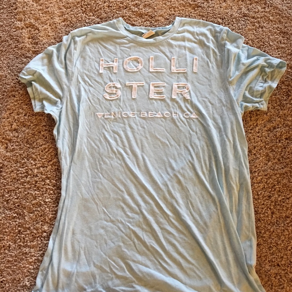Light blue Hollister shirt