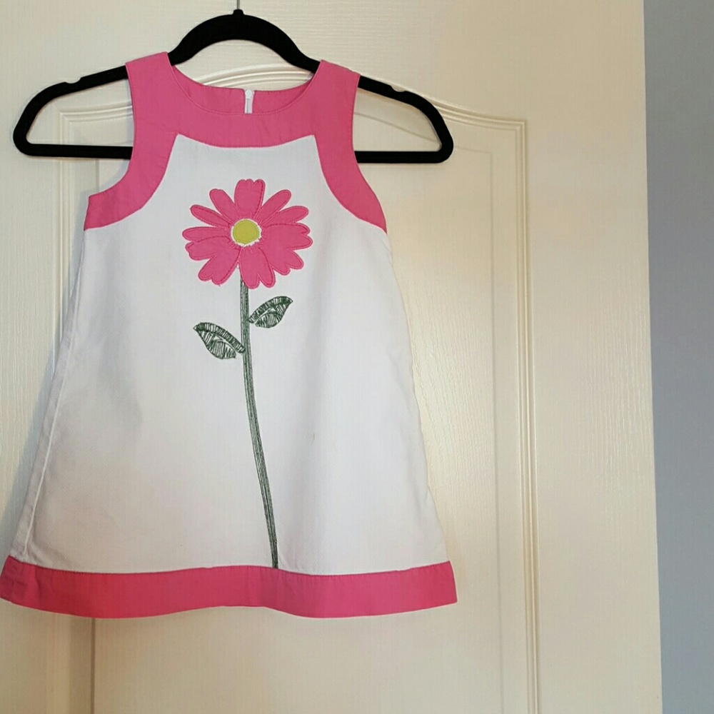 Gymboree Pink Flower Dress - Size 5T