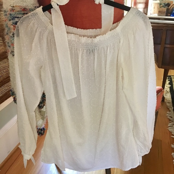 W by Worth Tops - W by Worth white cotton top W by Worth Tops - W by Worth white cotton top