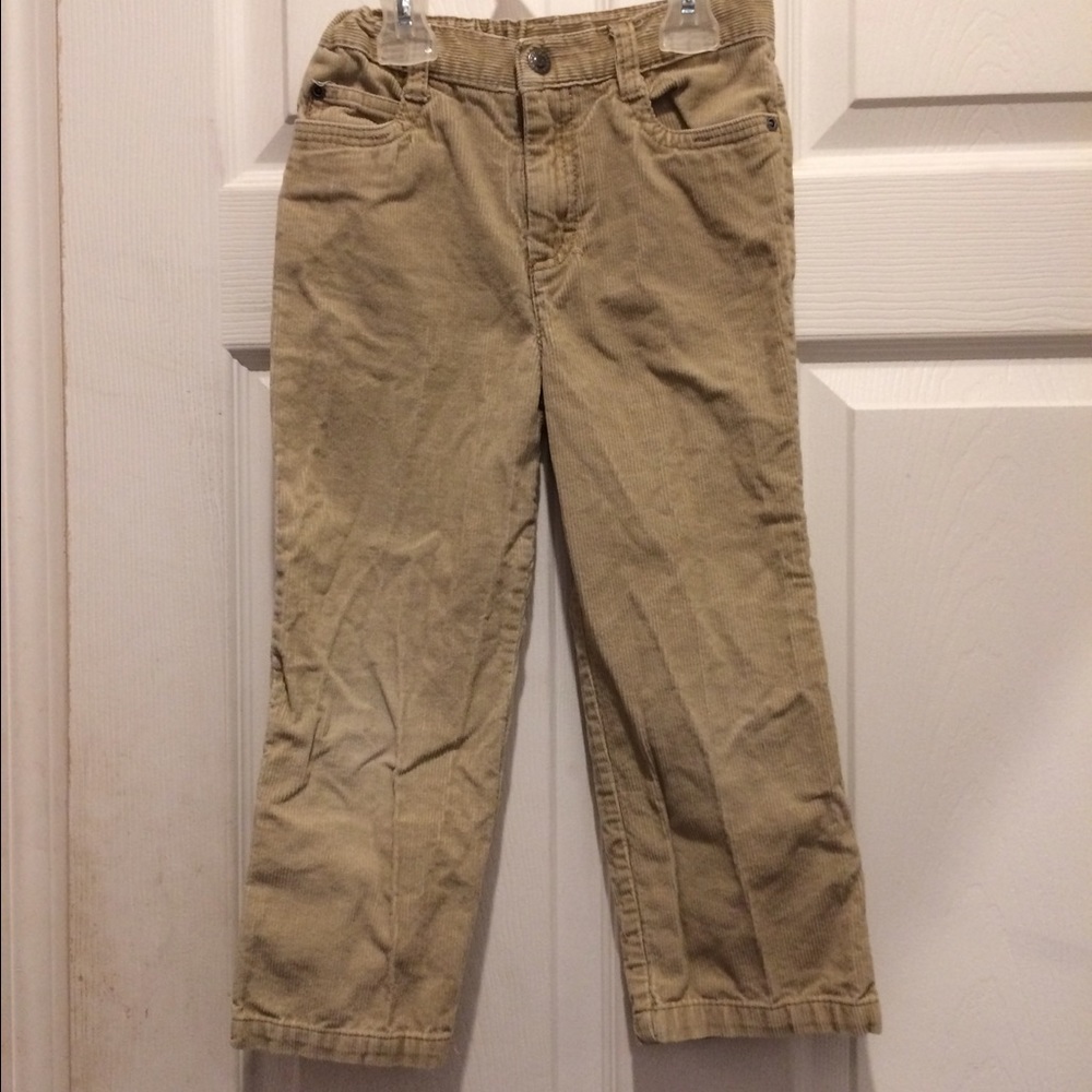Little Boys Khaki Cordoroys