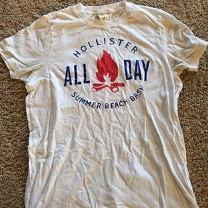 Red white an blue Hollister T shirt