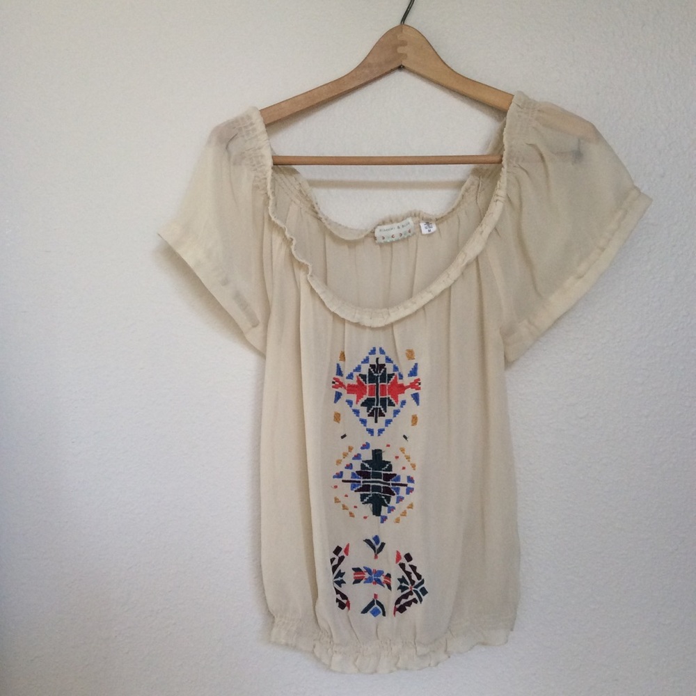 embroidered, Kimchi & Blue blouse