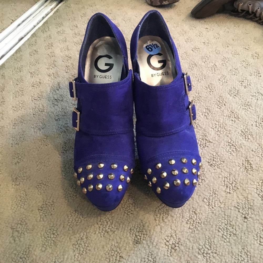 Blue heels