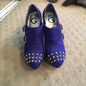 Blue heels