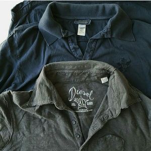 Diesel Polo Shirts x 2