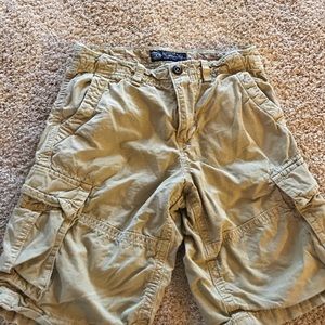 American eagle khaki shorts