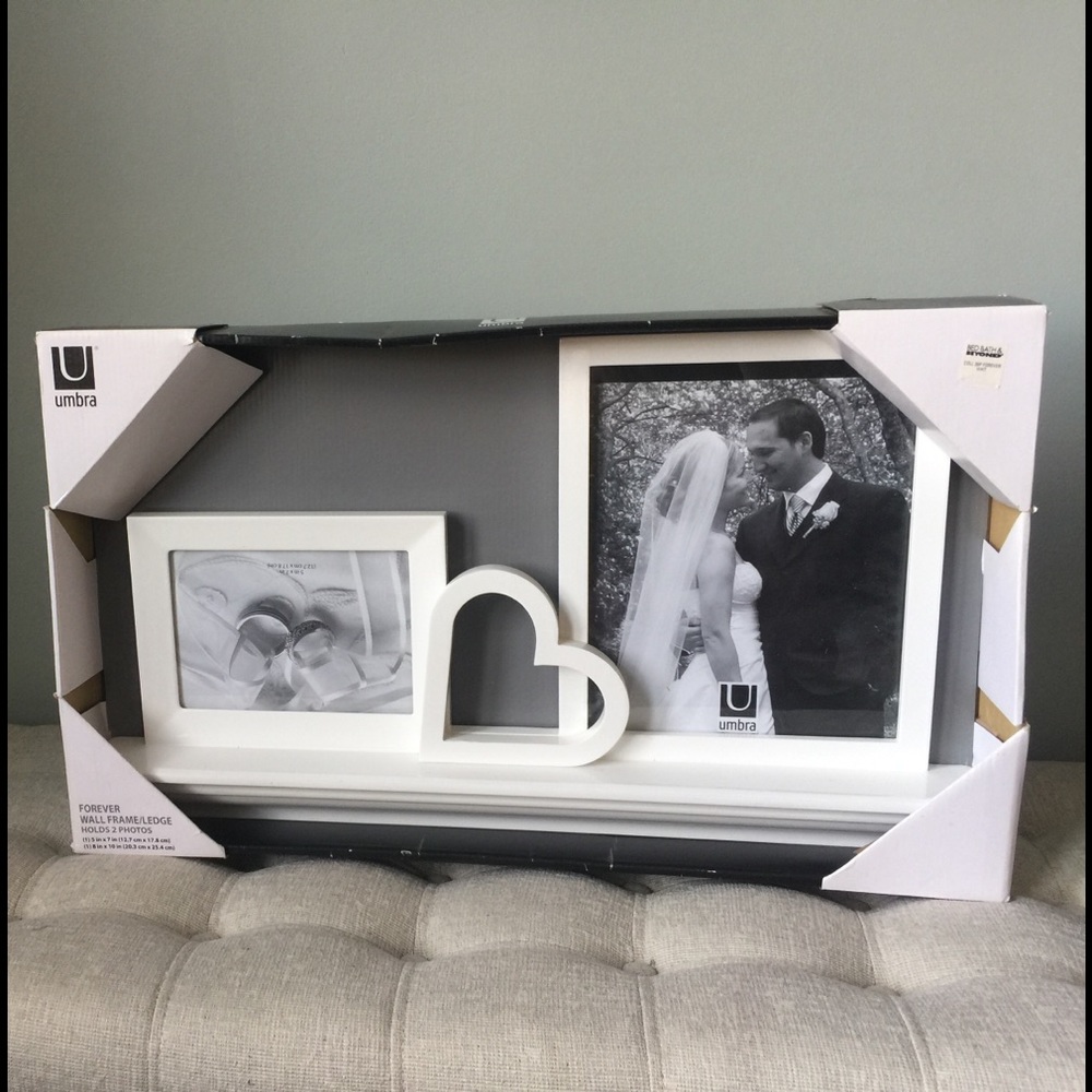 Wedding Frames with heart.