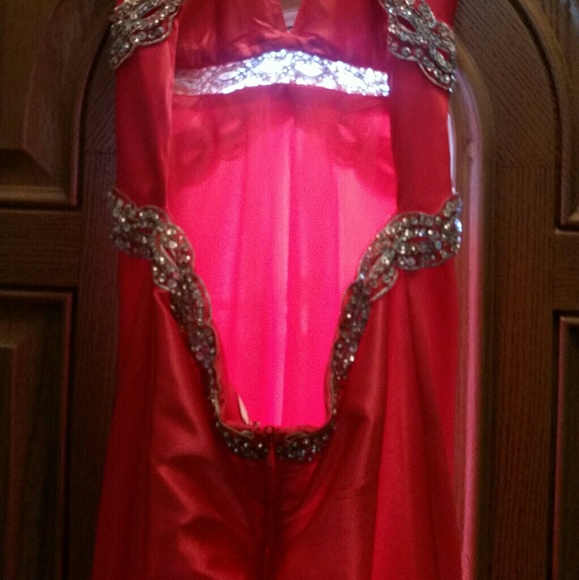 Backless Prom Dress - Picture 3 of 5