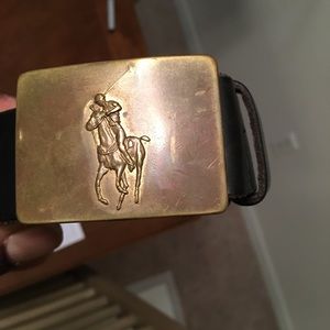 Men's polo belt size 40