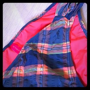 Victoria's Secret plaid swim bottoms
