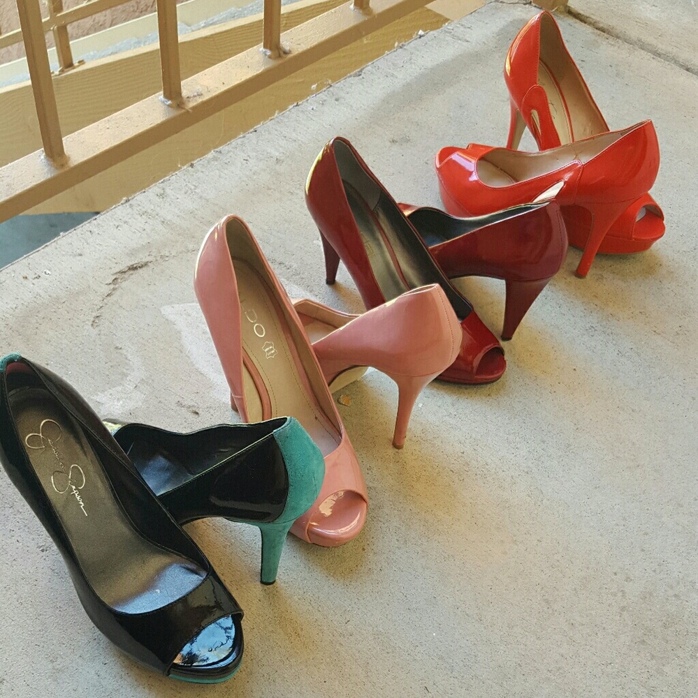 Lot of Peep Toes