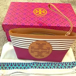 Tory burch cosmetic bag/wristlet
