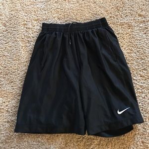 Black nike athletic shorts