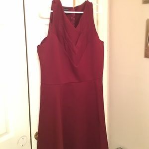 Burgundy Dress