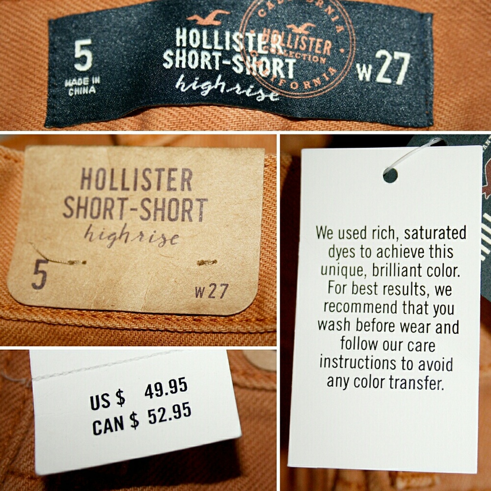 Destroyed Tribal Embroidered Frayed Shorts NWT - Picture 7 of 8